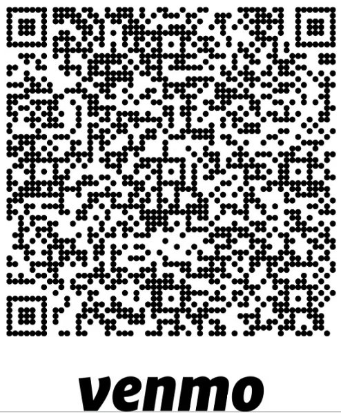 Venmo QR code for @BrassBandTV